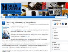 Tablet Screenshot of makermastery.com